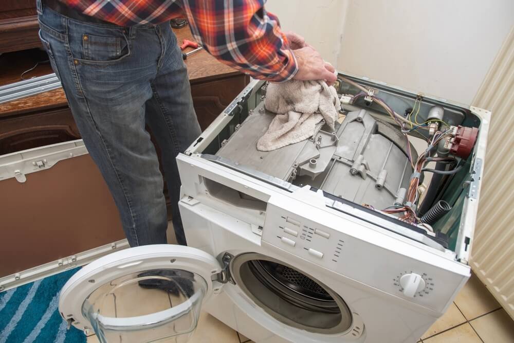 Upper side washine Machine repair